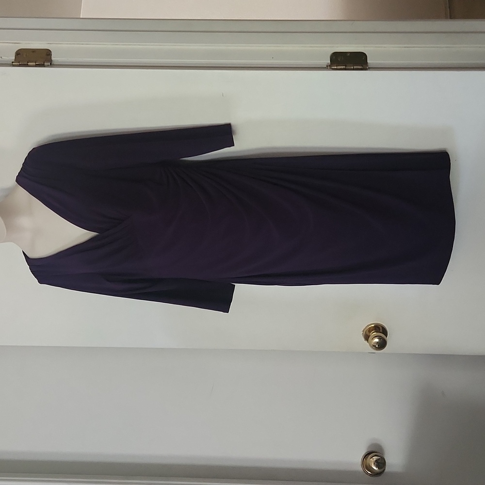 Ralph Lauren ruching front dress size 10